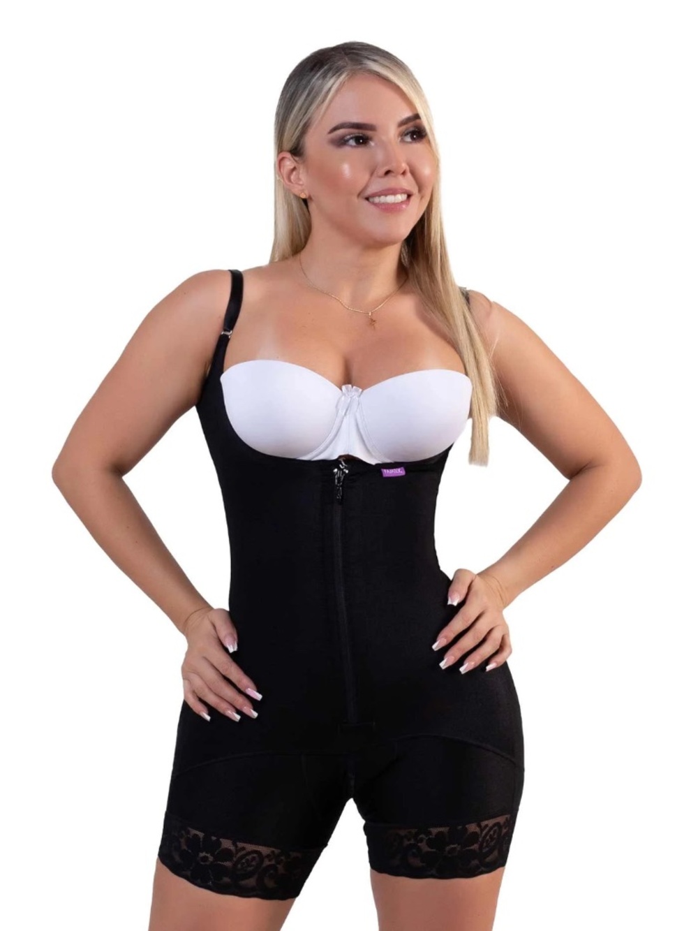 Fajatex Colombian Bodysuit Post-Surgery Recovery/ Shapewear Size Small Black